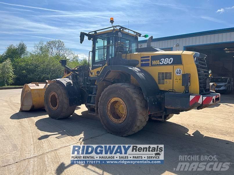 Komatsu WA 380-8 Jätteenlajittelukalustot