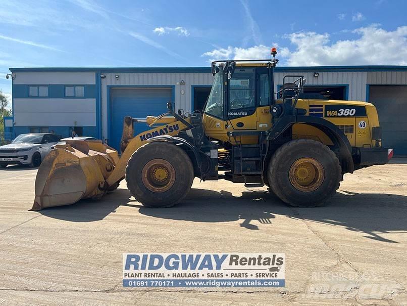 Komatsu WA 380-8 Jätteenlajittelukalustot