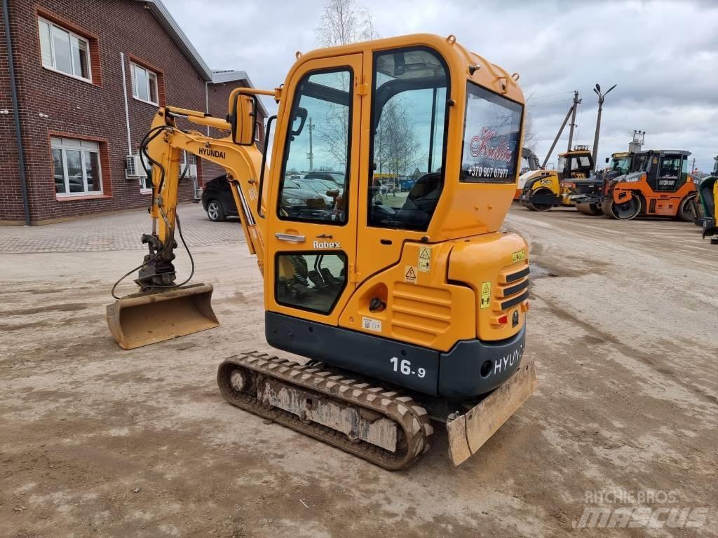 Hyundai R16-9 Minikaivukoneet < 7t