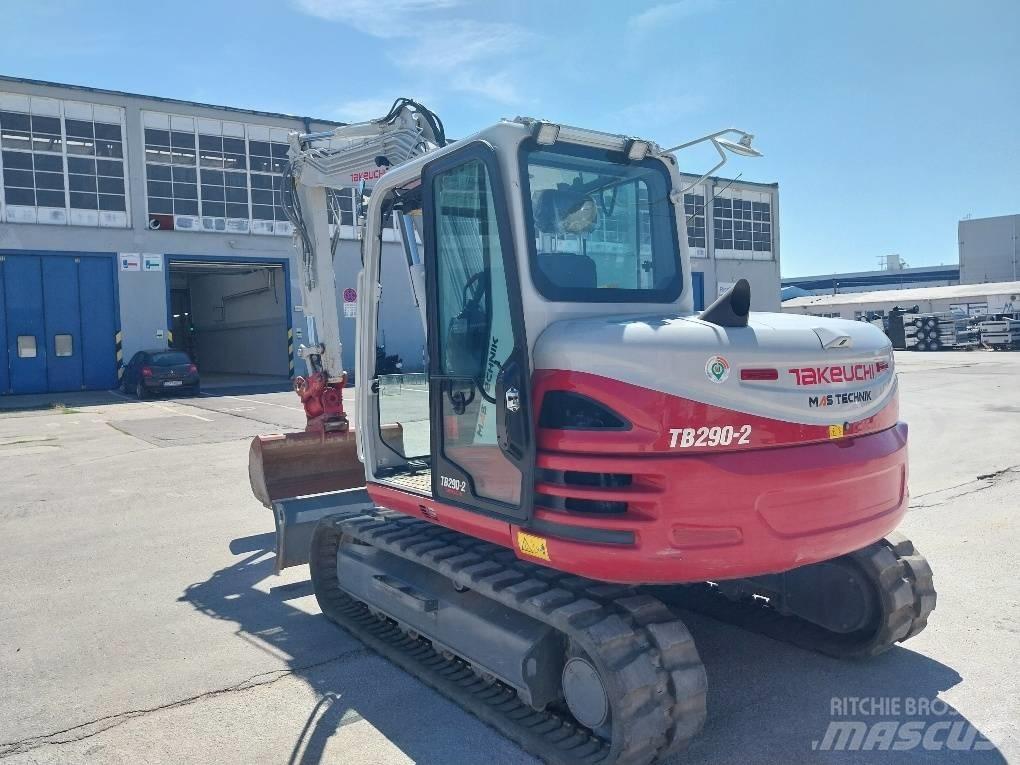 Takeuchi TB290-2 Midikaivukoneet 7t - 12t