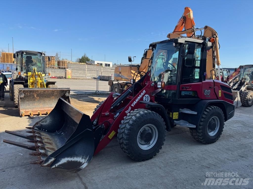 Yanmar V80 (02162) Pyöräkuormaajat