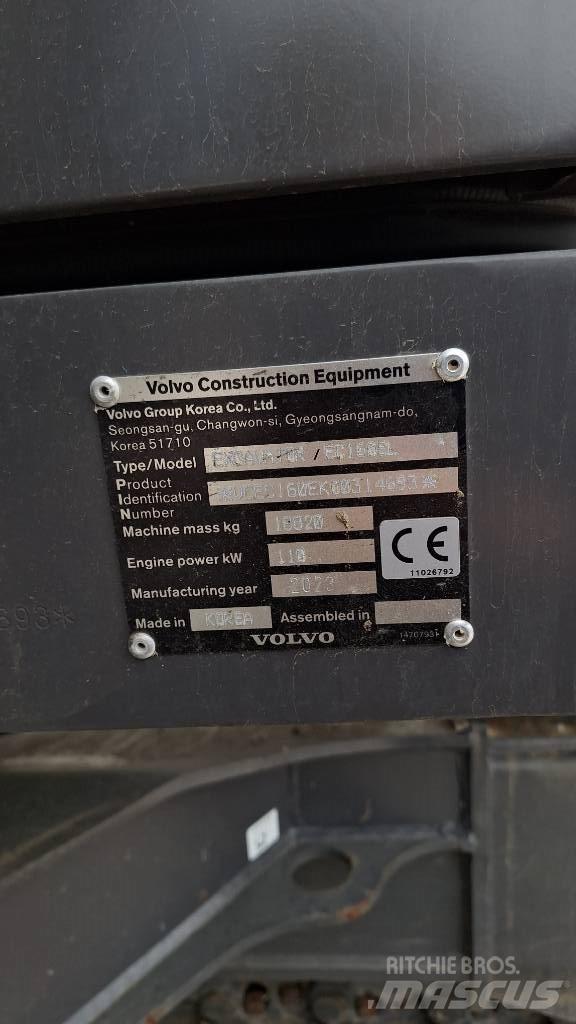 Volvo EC 160 EL Telakaivukoneet