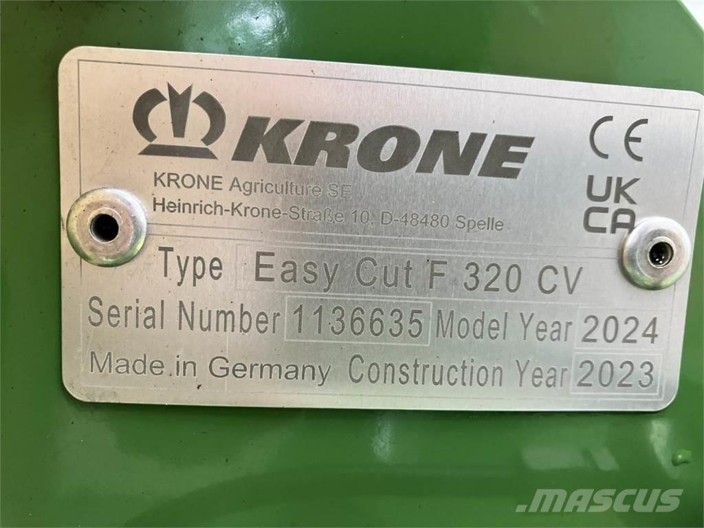 Krone EC F 320 CV Niittokoneet