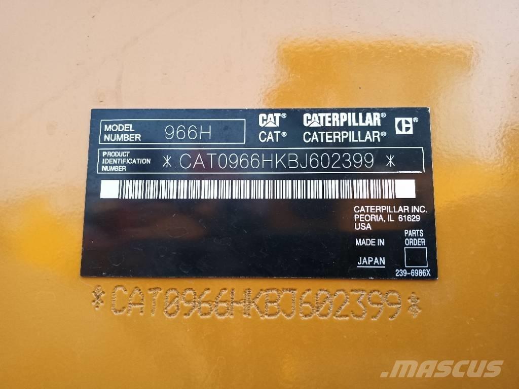 CAT 966 H Pyöräkuormaajat