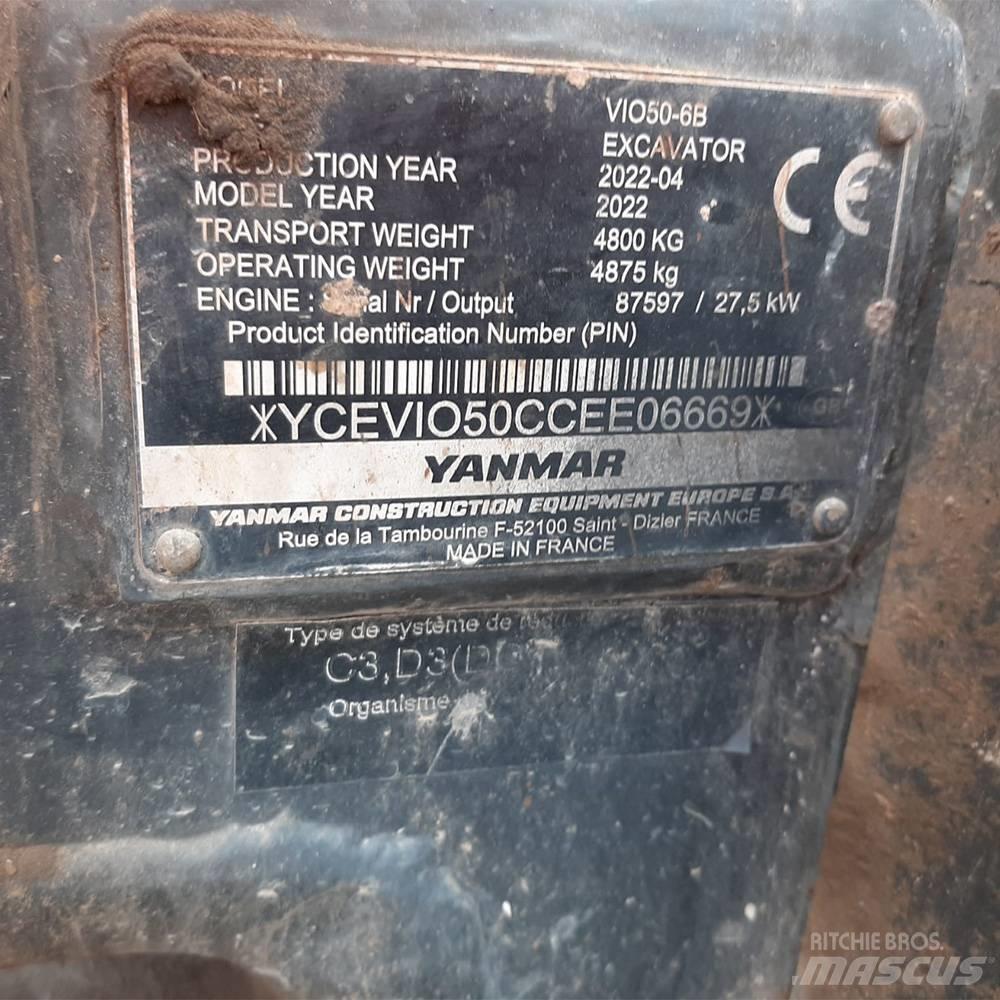 Yanmar Vio 50 Minikaivukoneet < 7t