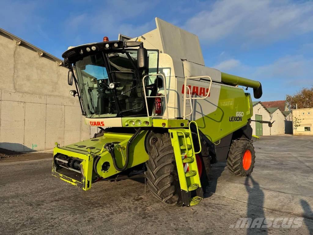 CLAAS Lexion 660 Leikkuupuimurit