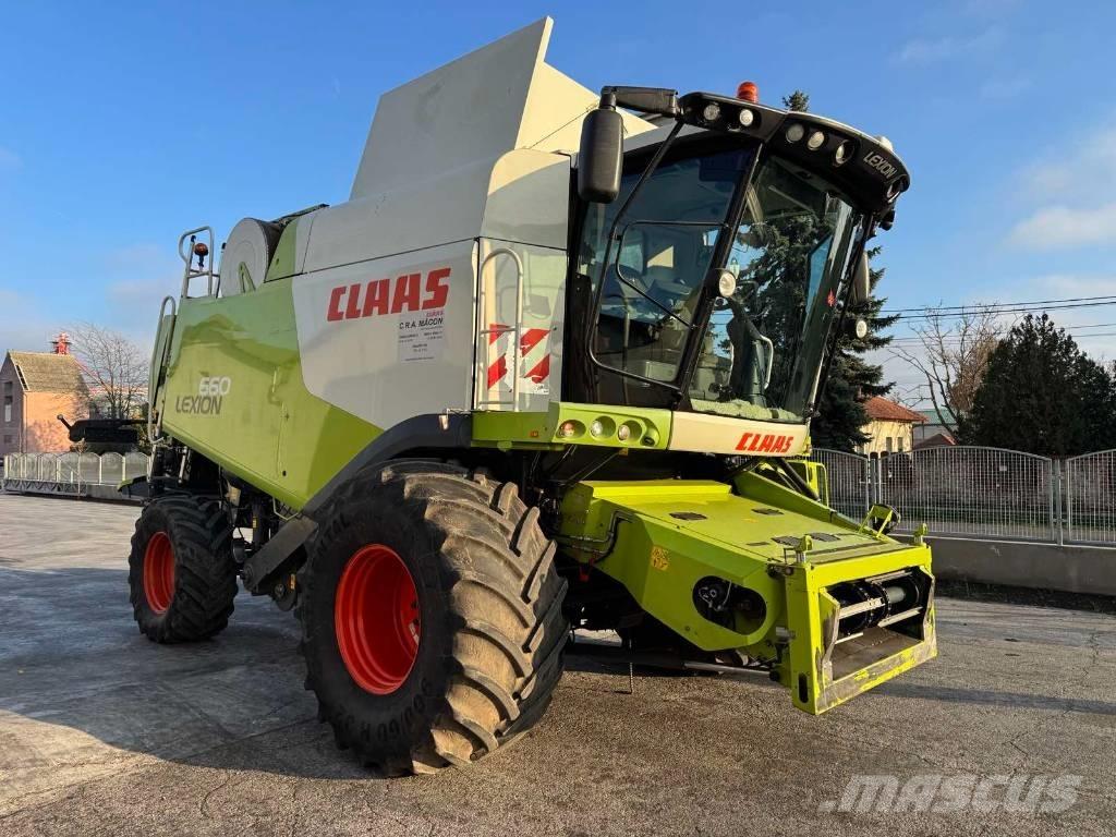 CLAAS Lexion 660 Leikkuupuimurit
