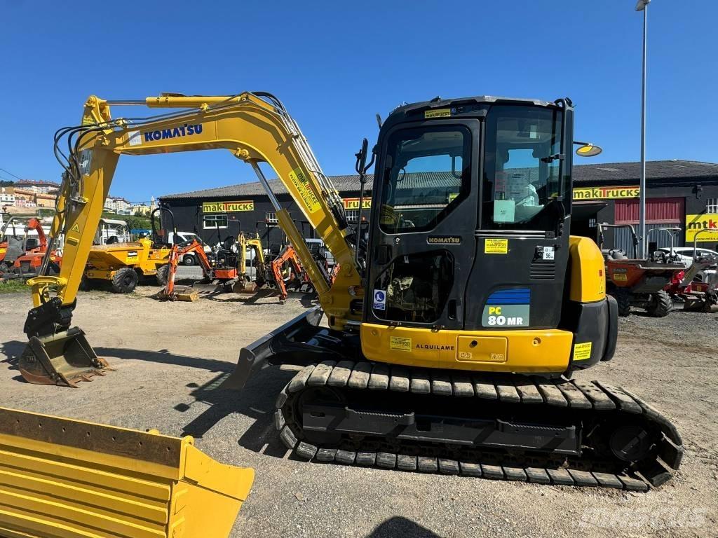 Komatsu PC 80 MR-3 Midikaivukoneet 7t - 12t