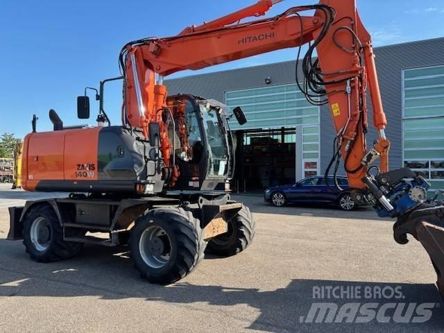 Hitachi ZX 140 W-5 Pyöräkaivukoneet