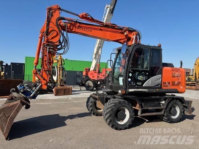 Hitachi ZX 140 W-5 Pyöräkaivukoneet