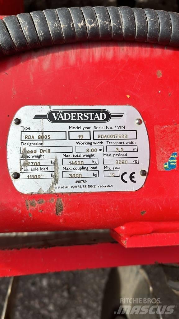 Väderstad RapidA800S Kylvökoneet