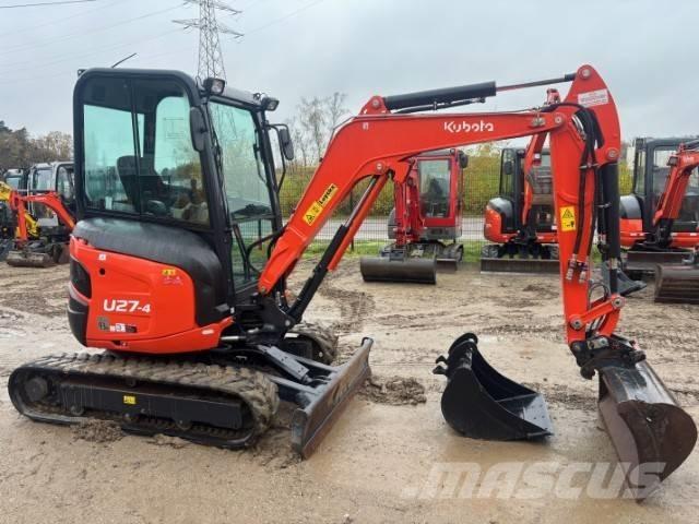 Kubota U 27-4 Minikaivukoneet < 7t