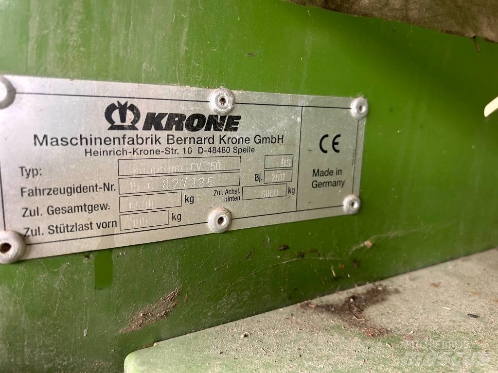 Krone CV150XC Pyöröpaalaimet