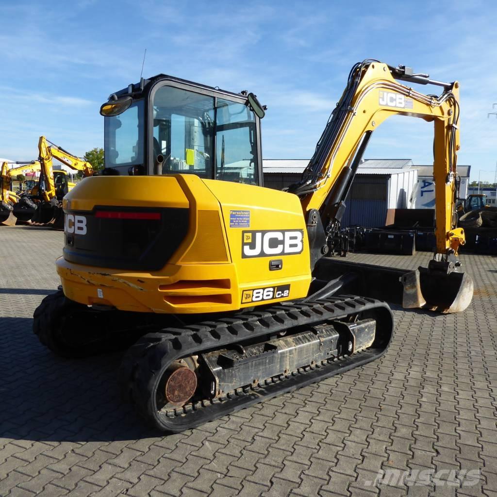 JCB 86C-2 Mono Midikaivukoneet 7t - 12t