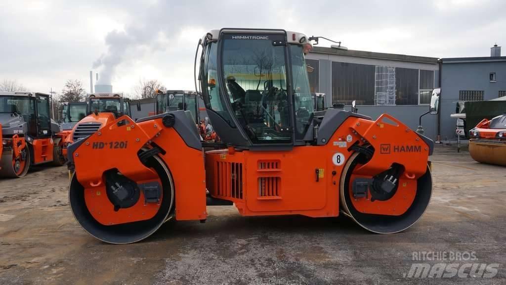 Hamm HD+120iVV Tandemjyrät