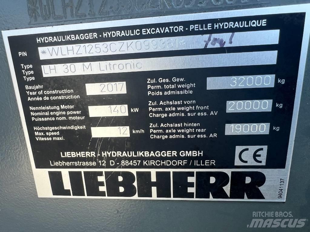 Liebherr LH30M Jätteenkäsittelijät