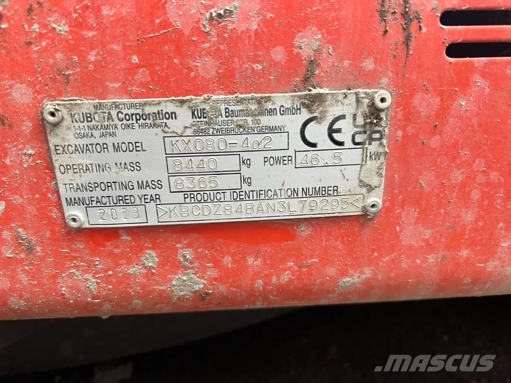 Kubota KX 808-4 A2 Minikaivukoneet < 7t