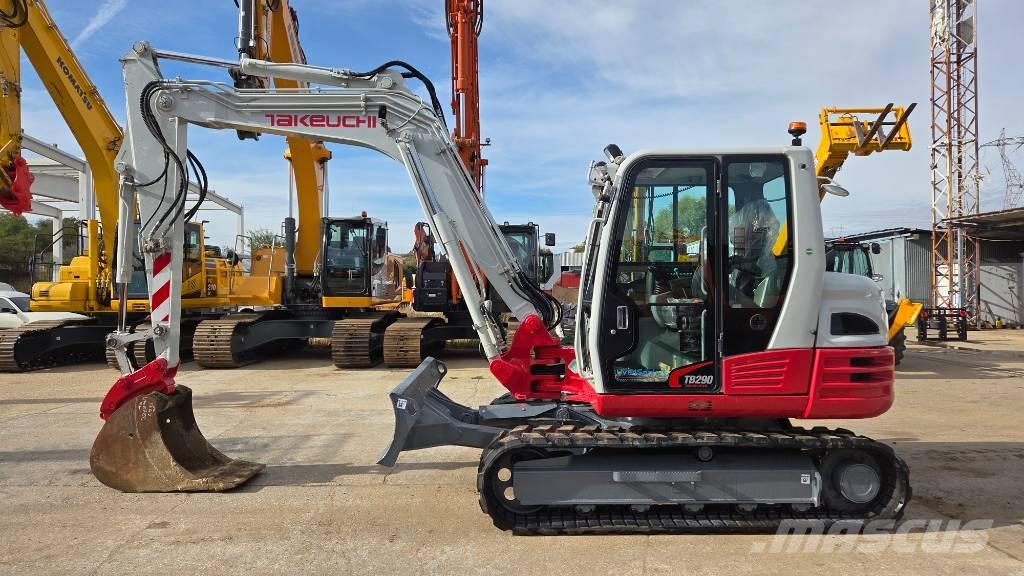 Takeuchi TB 290 Midikaivukoneet 7t - 12t