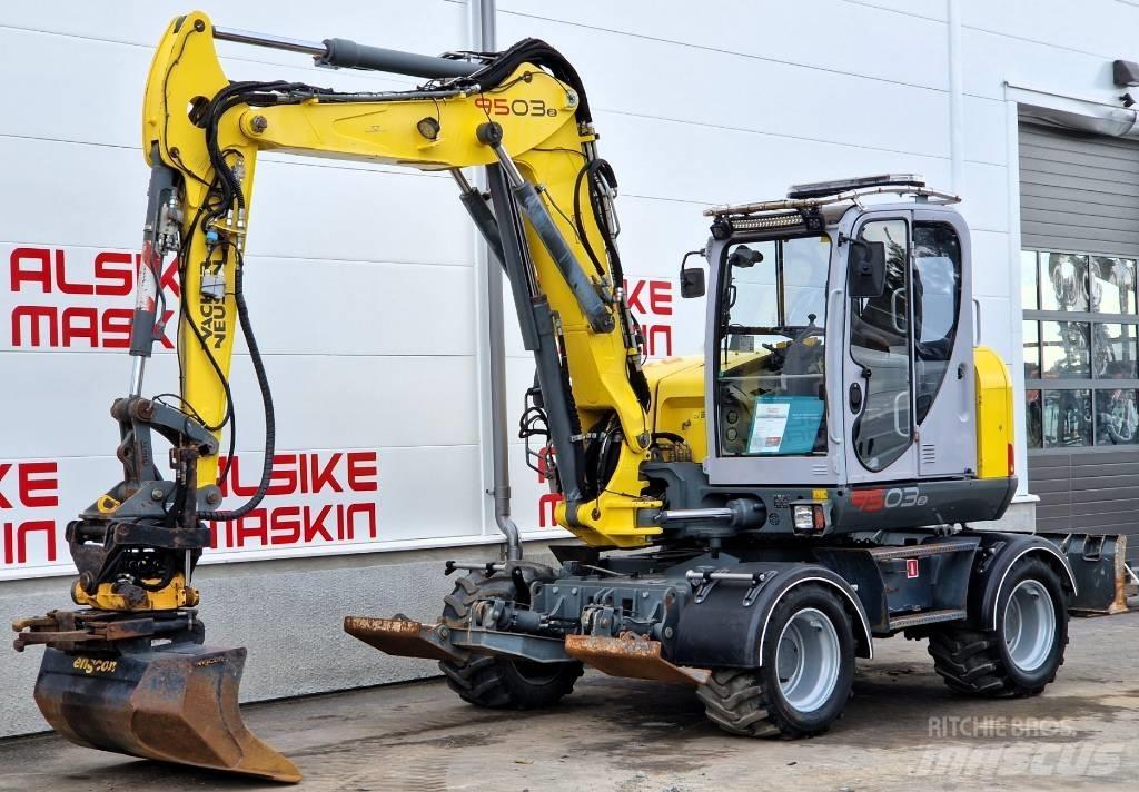 Wacker Neuson 9503 Pyöräkaivukoneet