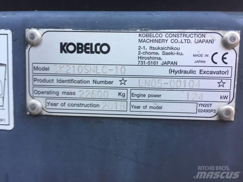 Kobelco SK210NLC Telakaivukoneet
