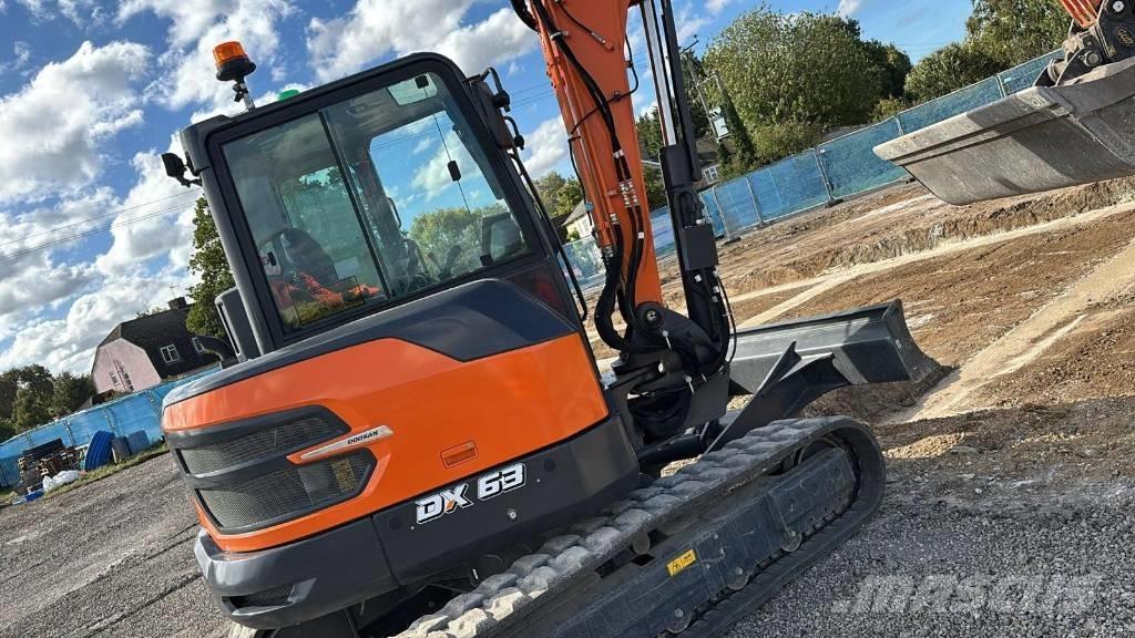 Develon DX 63-7 Minikaivukoneet < 7t
