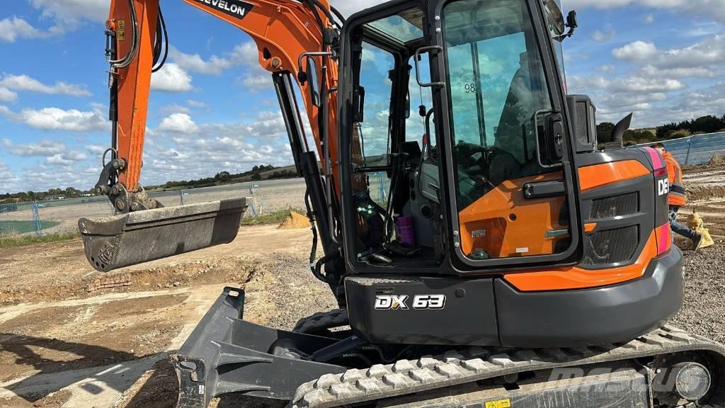 Develon DX 63-7 Minikaivukoneet < 7t