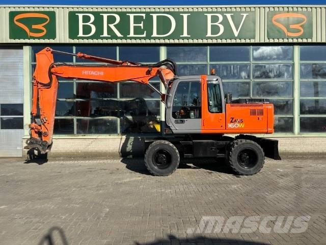 Hitachi ZX 160 W Pyöräkaivukoneet