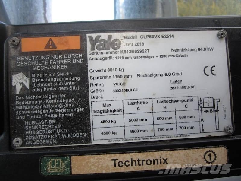 Yale GLP50VX Nestekaasutrukit