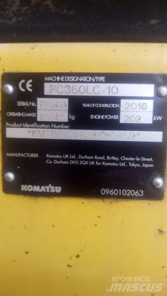 Komatsu PC 360 LC-10 Telakaivukoneet