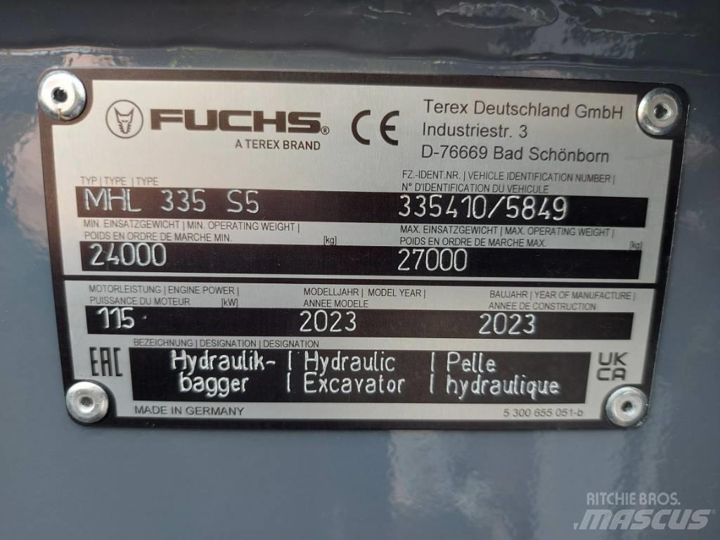 Fuchs MHL335F Jätteenkäsittelijät