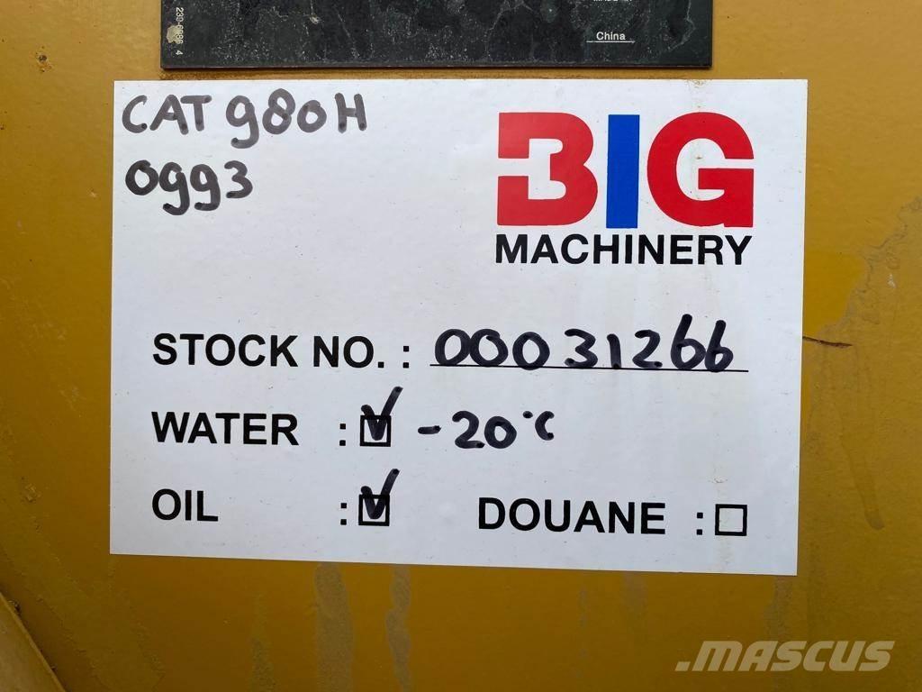 CAT 980H Pyöräkuormaajat