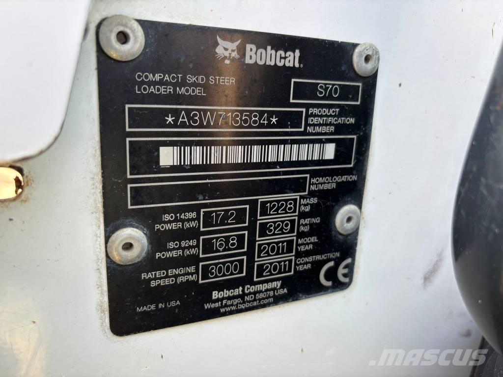 Bobcat S 70 Liukuohjatut kuormaajat