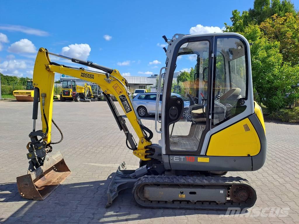 Wacker Neuson ET18 Telakaivukoneet
