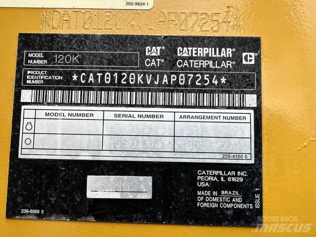 CAT 120K Tiehöylät