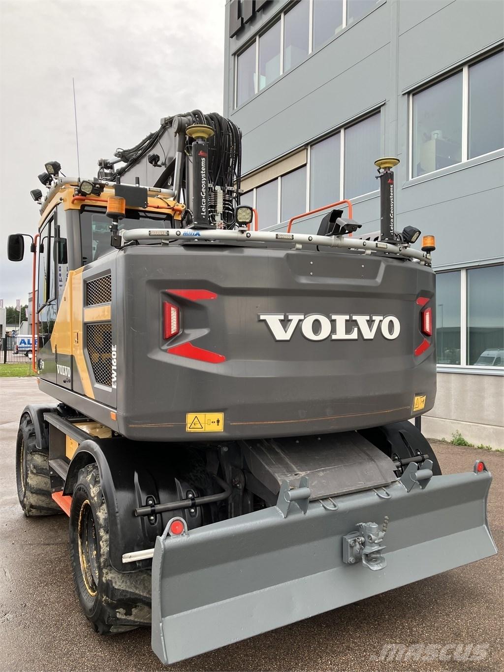 Volvo EW 160 E Pyöräkaivukoneet