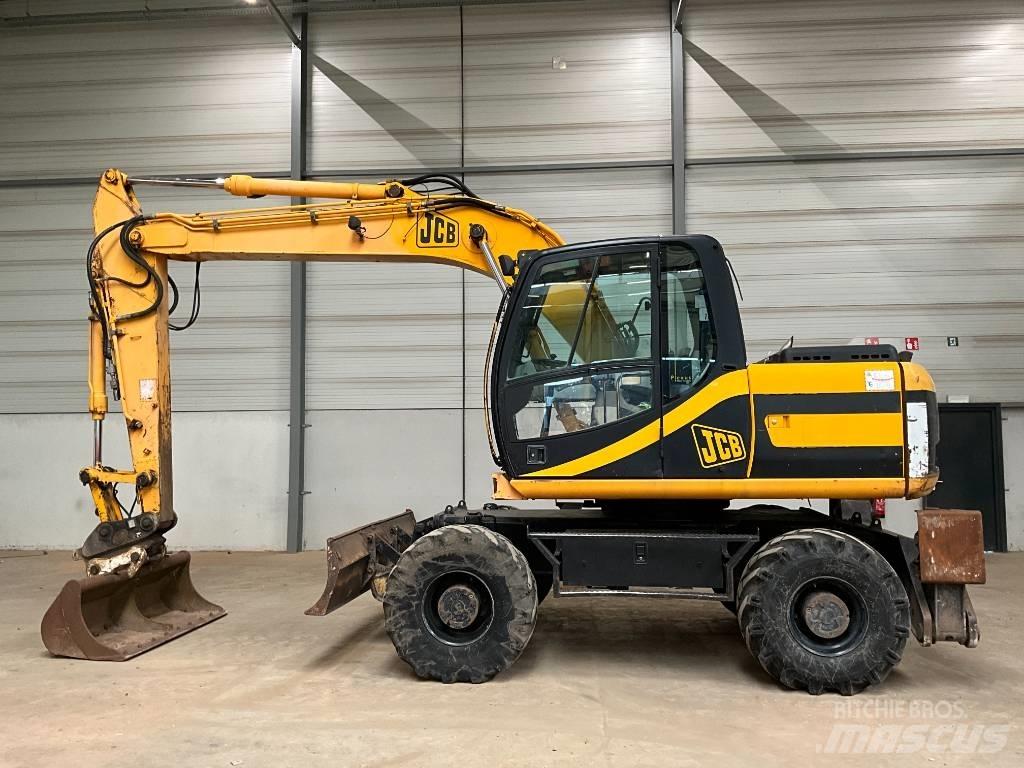 JCB JS 145 W Pyöräkaivukoneet
