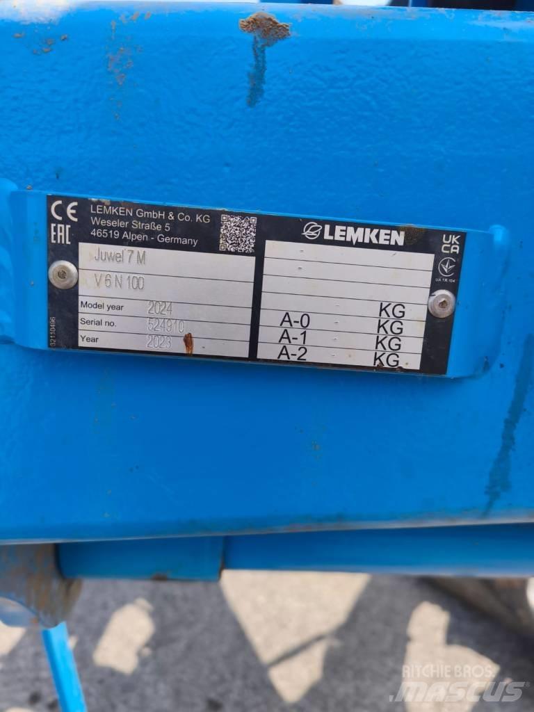 Lemken Juwel 7 Paluuaurat