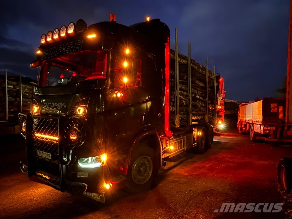 Scania R580B6X4HB Puuautot