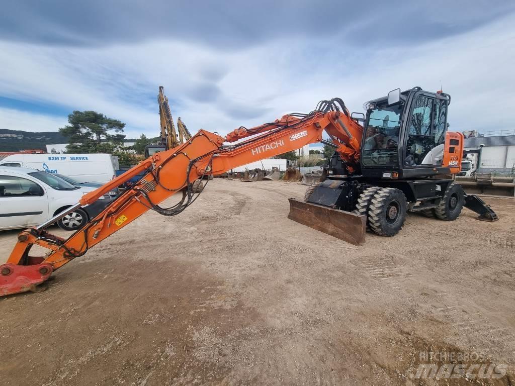 Hitachi ZX145W Pyöräkaivukoneet