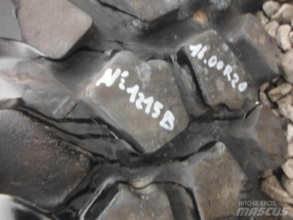 Michelin 16.00R20 Renkaat ja vanteet