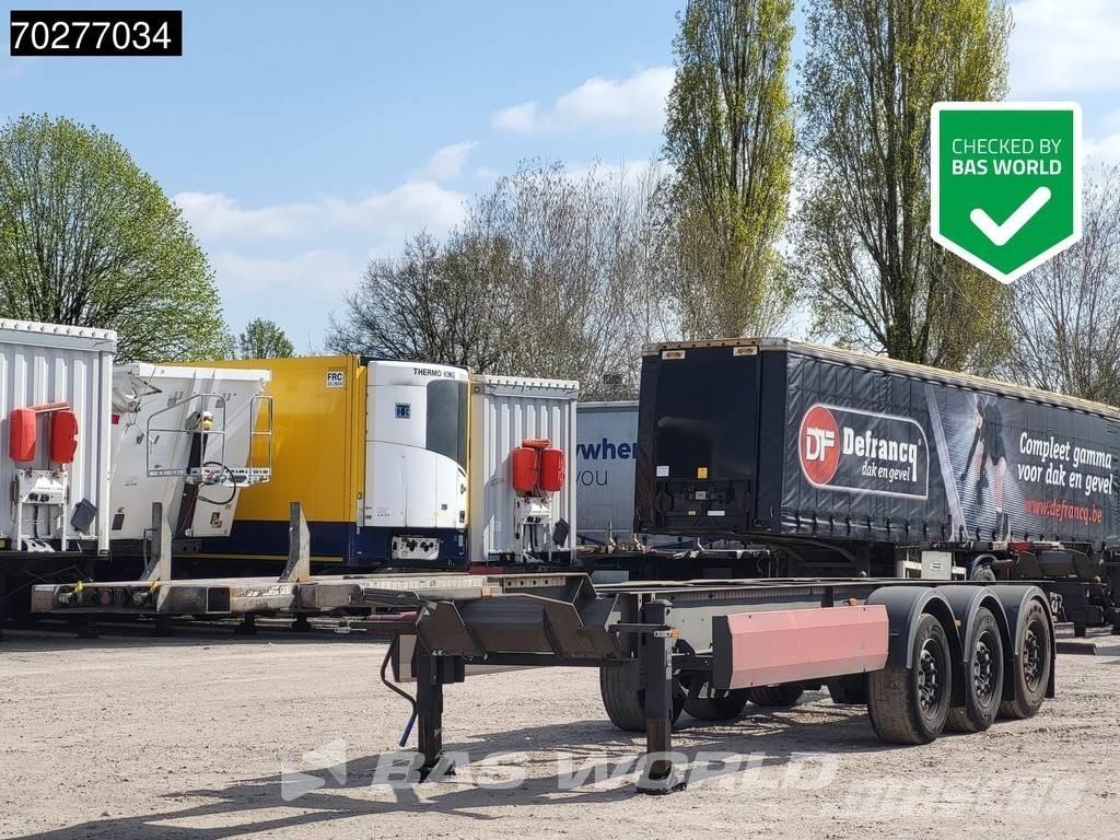 Van Hool 3 axles Konttipuoliperävaunut