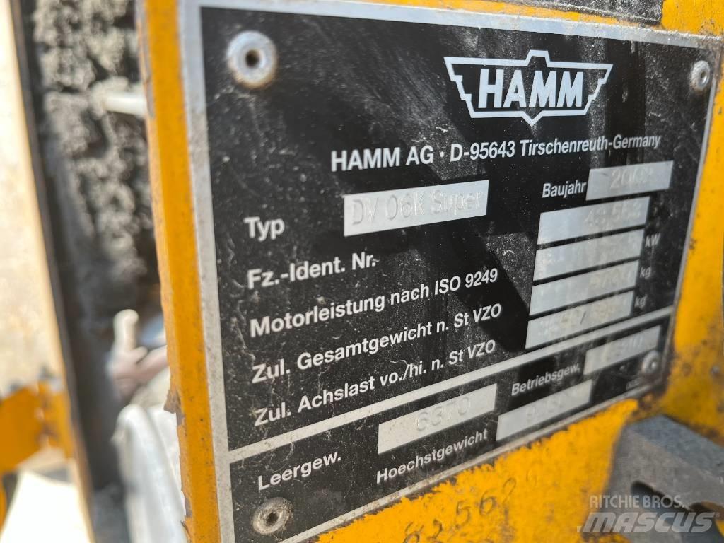 Hamm DV06K Super Yhdistelmäjyrät