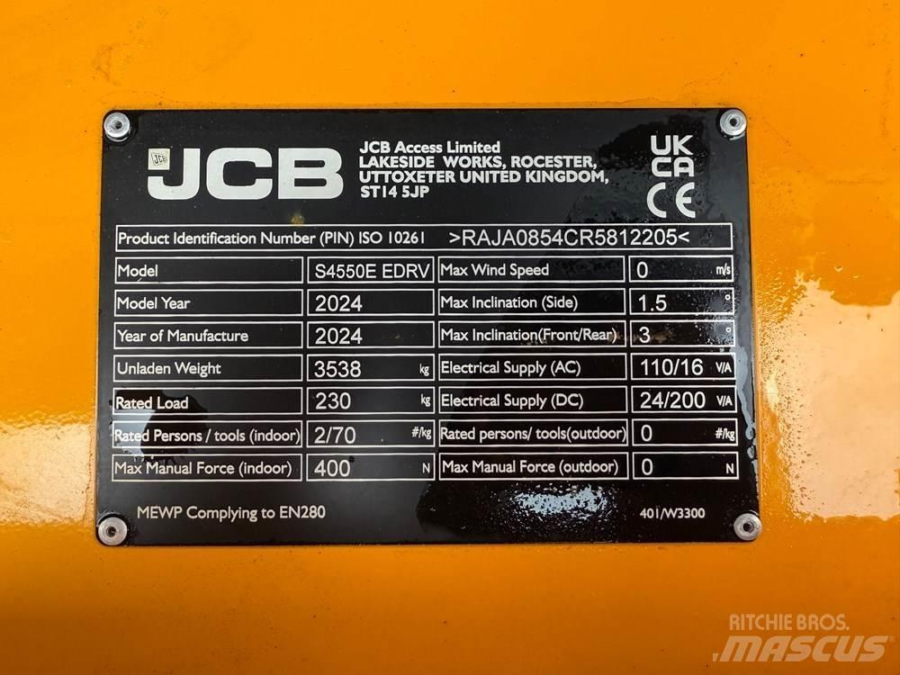 JCB S4550E Saksilavat