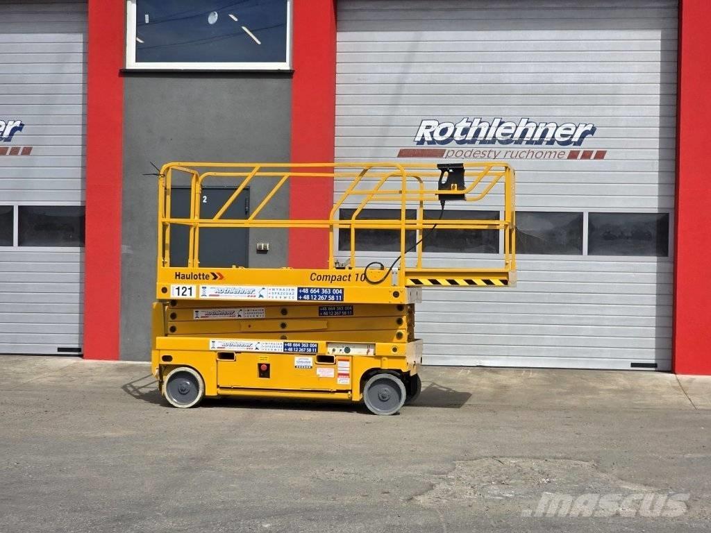 Haulotte Compact 10 Saksilavat