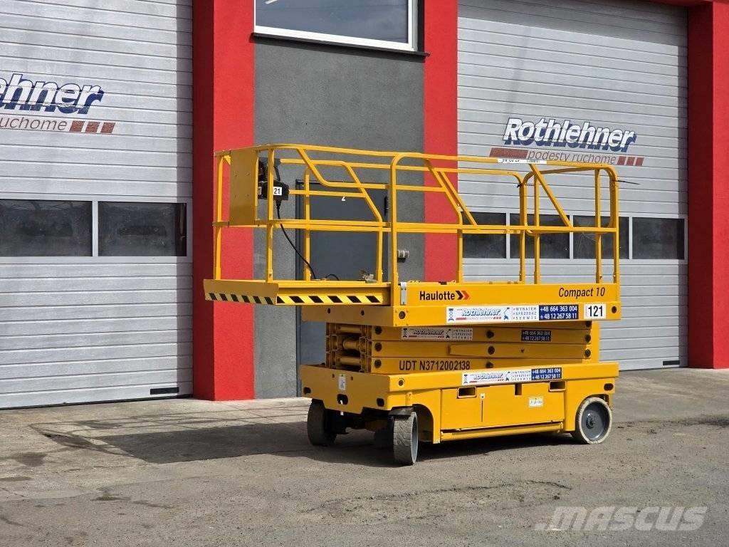 Haulotte Compact 10 Saksilavat