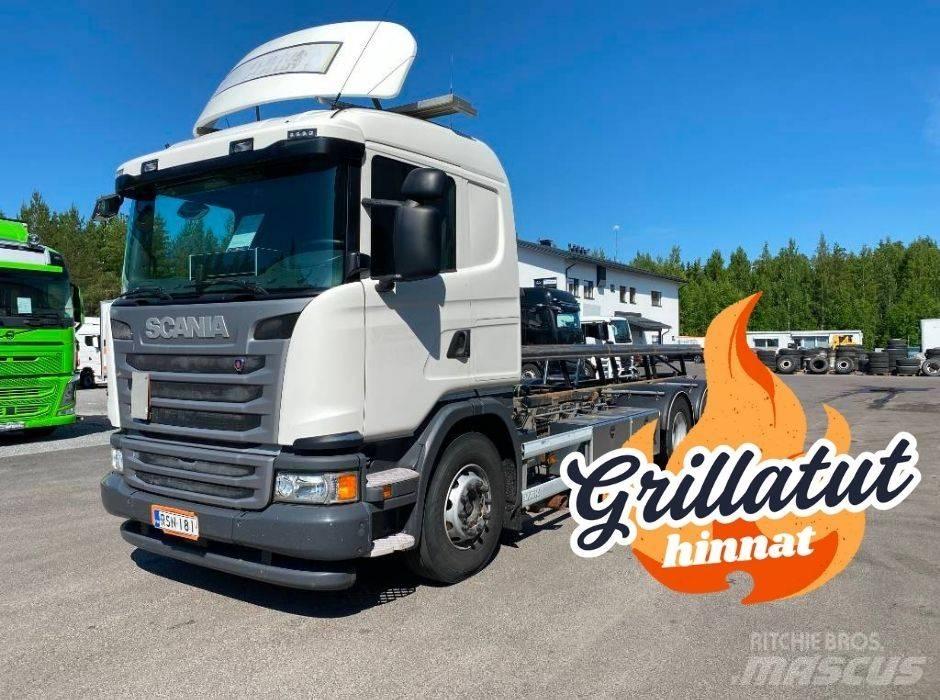 Scania G490 6x2*4 Kontti-/tasonostoautot