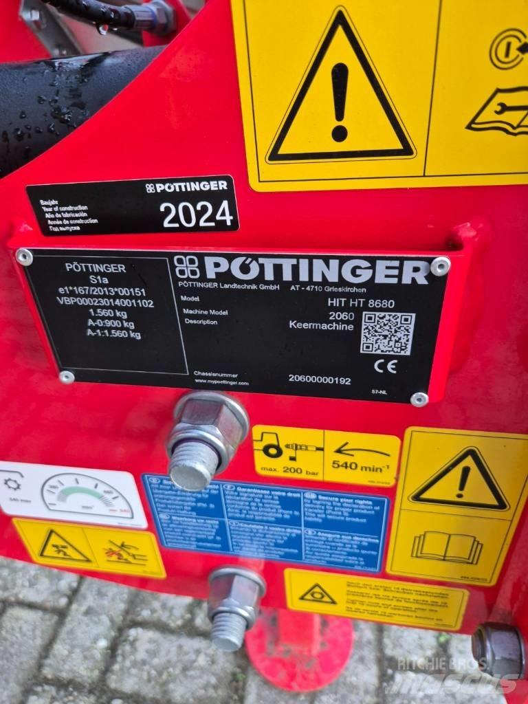 Pöttinger HIT 8680 Pöyhimet ja haravat