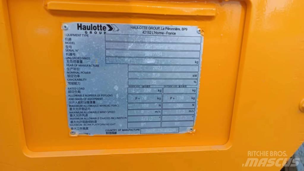 Haulotte OPTIMUM 8 Saksilavat