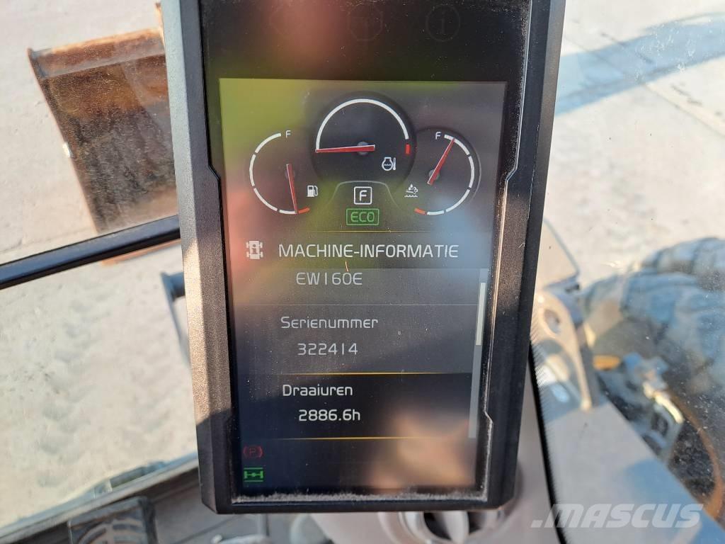 Volvo EW160E Pyöräkaivukoneet