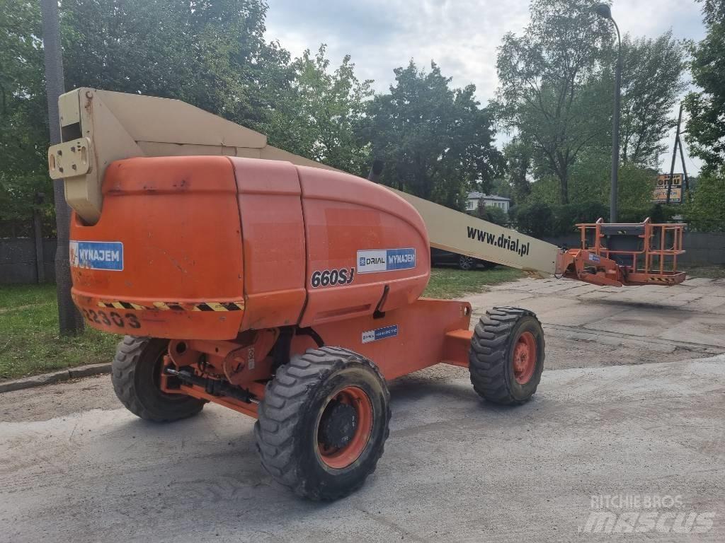 JLG 660 SJ Teleskooppipuominostimet
